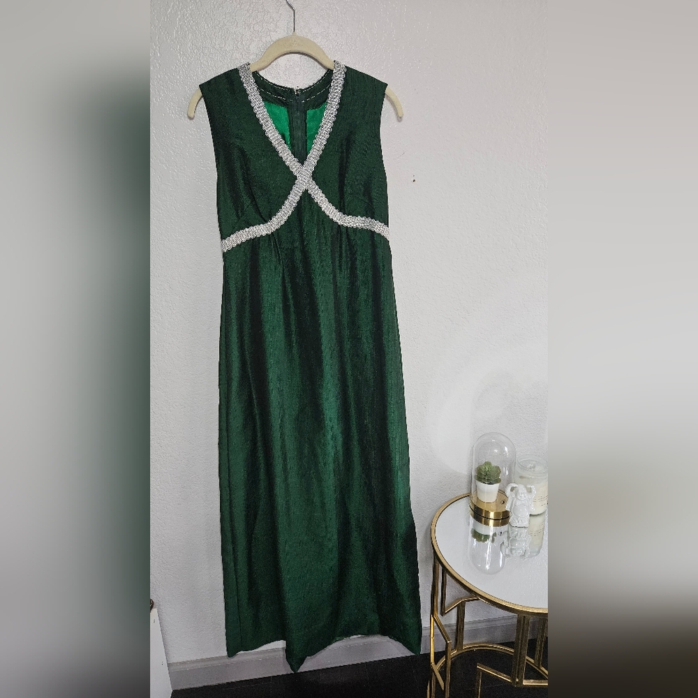 Custom Emerald Gown